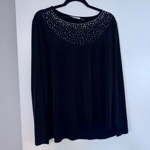 Calvin Klein studded blouse